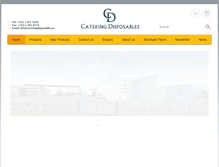 Tablet Screenshot of cateringdisposables.ie